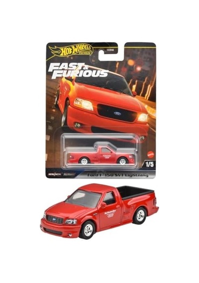 Hot Wheels Fast-furious Premium Araba Ford F-150 Svt Lıghtnıng Hnw46-hyp75