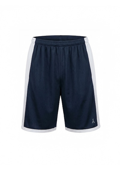 Orendahill Erkek Spor Şort Hızlı Kuruyan Esnek Regular Fit Gym Cepli Yan Çizgi Detaylı Activewear Lacivert