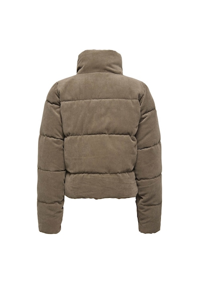 Only Dolly Corduroy Puffer Dik Yaka Taba Kadın Mont 15304768 Taba