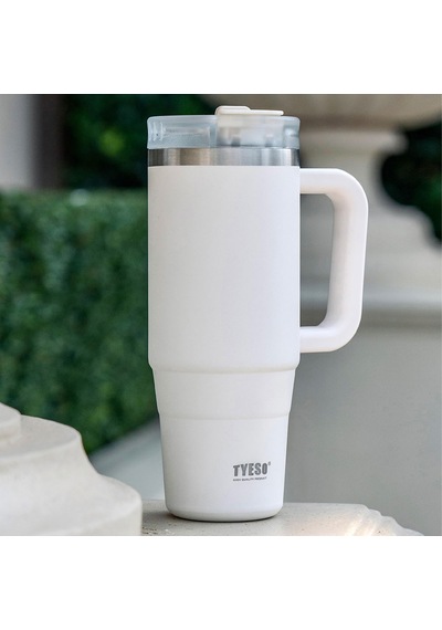 Tyeso Qq Termos Sızdırmaz Pipetli Çift Duvarlı Vakumlu 900ml TS-8866AM