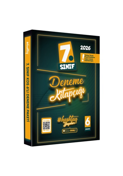 2026 7.sınıf #Hashtag Kazanım Değerlendirme Sınavı 6lı Sarmal Deneme Paketi Çözümlü Türkiye Geneli