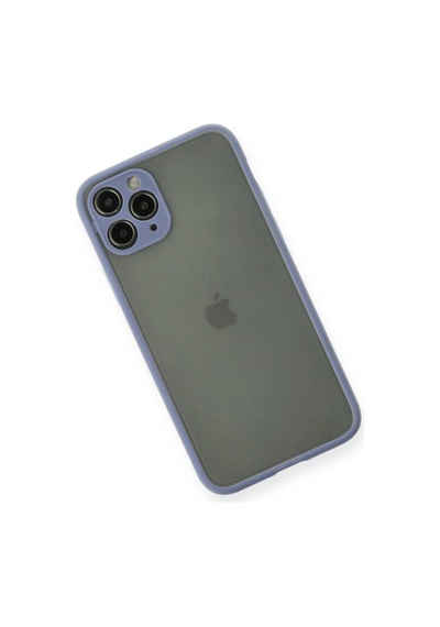 Apple iPhone Uyumlu, 11 Pro Kılıf Montreal Silikon Kapak - Gri
