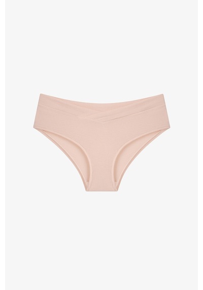 Penti Bej Mama Ajur Desenli Hipster Külot Açık Pembe