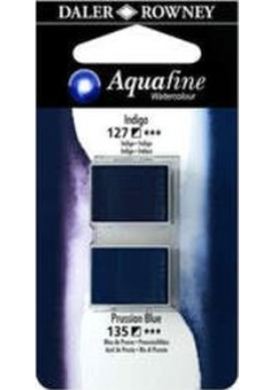 Daler Rowney Aquafine Sulu Boya Tablet 2li Indigo-prussian Blue