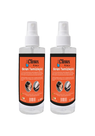 Clintex Kimya Lcd Led Ekran Gözlük Temizleyici 2 x 200 ML