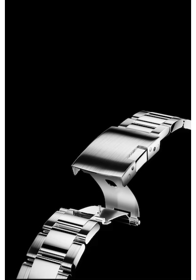 Kronen&söhne Verlux Zümrüt Yeşil Premium Tourbillon Otomatik Erkek Kol Saati Gümüş