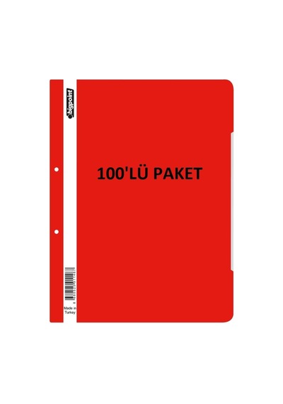 Bigpoint Telli Dosya Kırmızı X 100 Adet Diğer