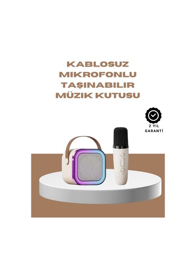 Northcity Taşınabilir Bluetooth Karaoke Mikrofon Ve Hoparlör Seti - 10-20w Güçlü Ses, 6 Saat Pil Ömrü