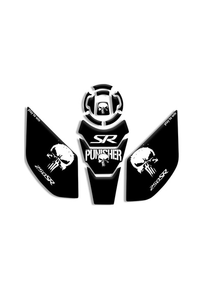 Cfmoto 250sr Uyumlu Tank Pad Set 2021-2026 09 Diğer