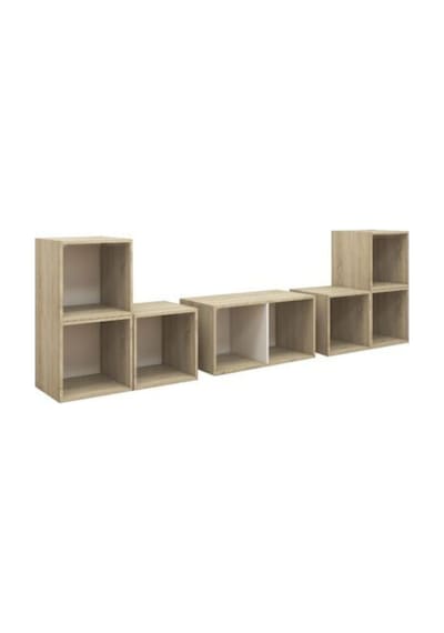 Tdesıgno Avcı Kitaplıklı Televizyon Sehpası - Ünitesi -kitaplık-beyaz 180 Cm 8 Raflı Meşe - Beyaz Tdesıgno Avcı Kitaplıklı Televizyon Sehpası - Ünitesi -kitaplık-beyaz 180 Cm 8 Raflı Meşe - Beyaz