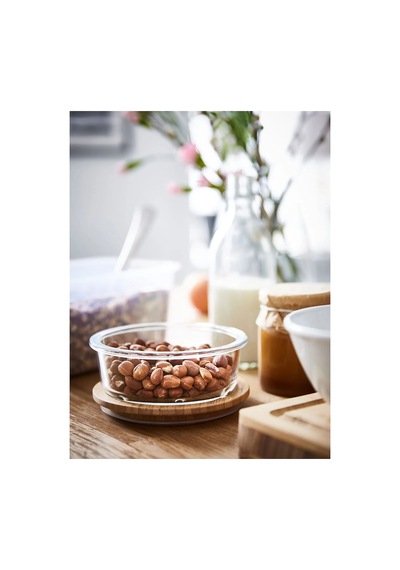 Ikea 365+ Ikeasakpk1-1 Bambu Kavanoz Kapağı 14 Cm Kahverengi