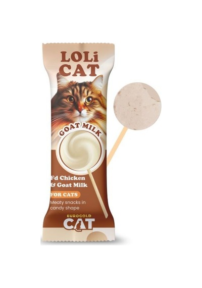 Eurogold Cat Lolicat Kediler İçin Keçi Sütlü Lolipop