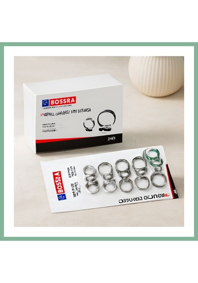 Bşkvirgo Metal Hortum Kelepçesi Seti 8-18mm 11- 13-23mm 18-25mm 14-27mm Bsk2026 Standart