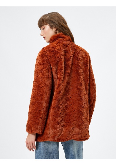 Koton Peluş Mont Dik Yaka Cep Detaylı Astarlı Kiremit 4wak00183ew 4WAK00183EW990 Kiremit Koton Peluş Mont Dik Yaka Cep Detaylı Astarlı Kiremit 4wak00183ew 4WAK00183EW990 Kiremit