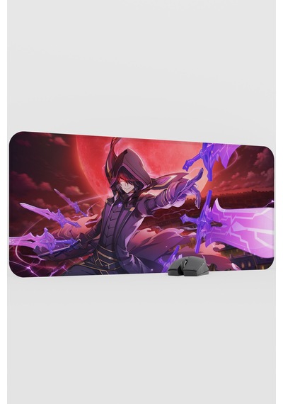 The Eminence İn Shadow Anime V4 - 90x40 Xxl Gaming Kauçuk Kaymaz Taban Mouse Pad Fare Altlığı