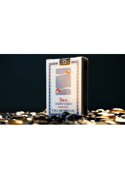 Bicycle Limited Bee X Cherry Casino Mavi Blue Premium Oyun Kağıdı İskambil Kartları Destesi