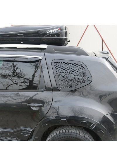 Dacia Duster 2010-2017 Yıl Aralığı Uyumlu Metal Kelebek Cam 2 Par