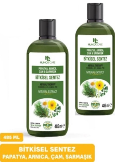 Papatya, Arnica, Çam Ve Sarmaşık İçerikli Bitkisel Şampuan, 485 Ml 2li Tüm Saç Tipleri