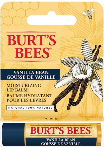Burt's Bees Vanilya Özlü Doğal Dudak Bakım Kremi 2 x 2.5 G