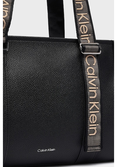 Calvin Klein Logolu Ayarlanabilir Askılı Çanta Lv04f3644gub1 Kadın Çanta Lv04f3644g Ub1 Siyah