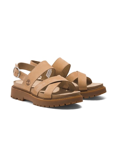 Timberland Clairemont Way Backstrap Sandalet Kadın Ayakkabısı Tb0a61t4en31 Bej