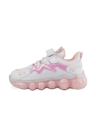 Cool Fred-25 Bosst Ortopedik Taban Unisex Çocuk Spor Ayakkabı Beyaz