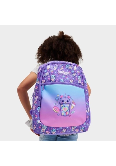 Smiggle Wonder World Classic Lite Sırt Çantası 444548 - Mor Çok  Renkli