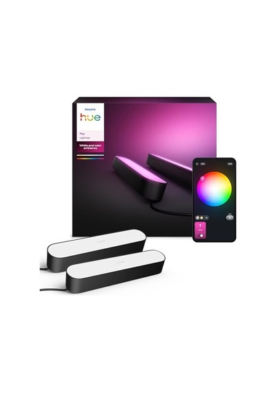 Play Pack Ambiance Beyaz Ve Renkli Siyah 2.6.6w Temel Paket Kiti Alexa Assistant Ve Homekit İle Çalışır Çok Renkli