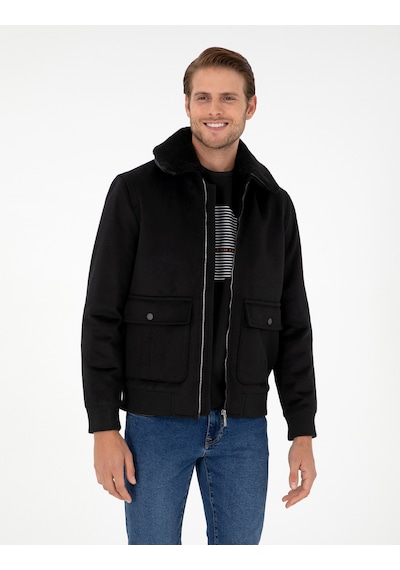 Pierre Cardin Erkek Siyah Mont 50293328-vr046 Siyah