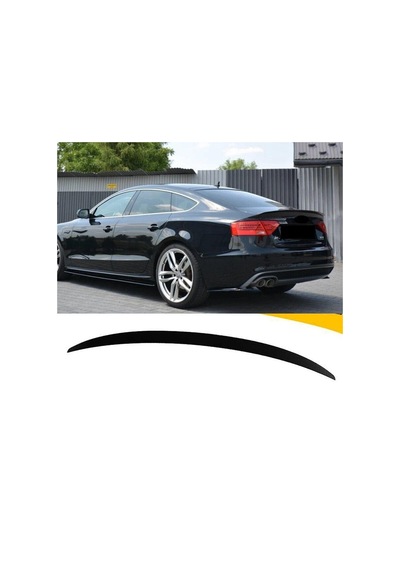 Audi A5 Bagaj Üstü Piano Black Spoiler 2009-2016