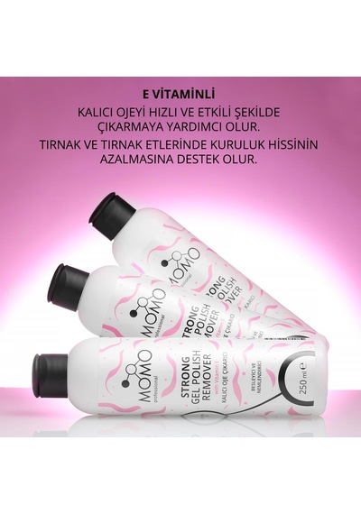 Kalıcı Oje Çıkarıcı Gel Polish Remover , 250 Ml