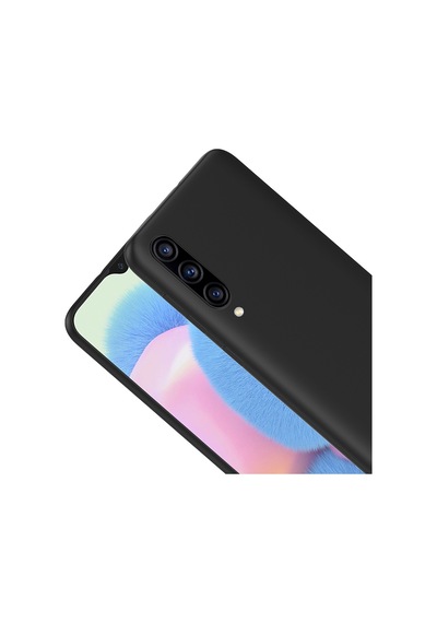 Zore Samsung Uyumlu Galaxy A30s Kılıf Zore Premier Silikon Kapak - Lacivert