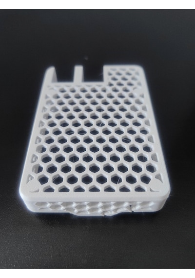 Raspberry Pi 5 Honeycomb Case Snap-fit Montaj, Üstün Hava Akışı