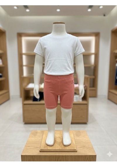 Gap V-bf Bıke Short Turuncu Kız Çocuk Sort Pembe