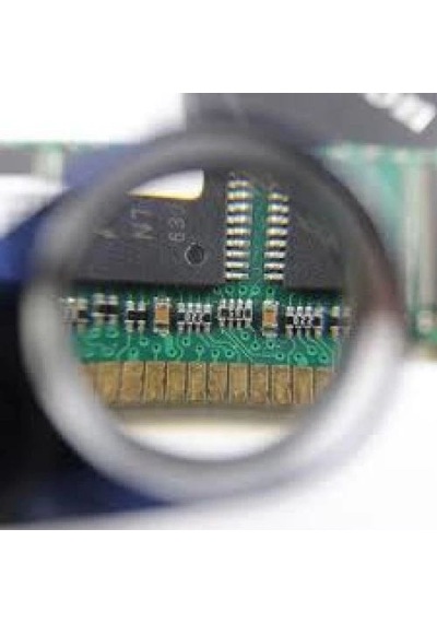 Kontrol, Için Özel Kutulu Metal Işıklı Lup 40x25