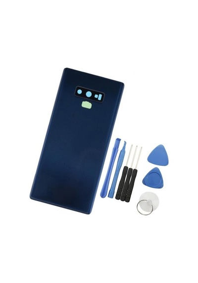 Samsung Galaxy Note 9 N960 Mavi Arka Kapak Cam Kasa Pil Konutu 4681 Mor Mor
