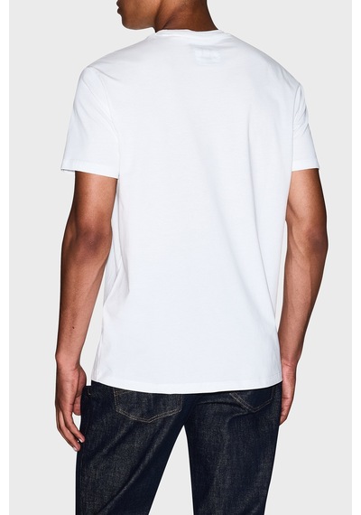 Armani Exchange Erkek T Shirt Xm000365 Af12308 U0009 Beyaz Beyaz