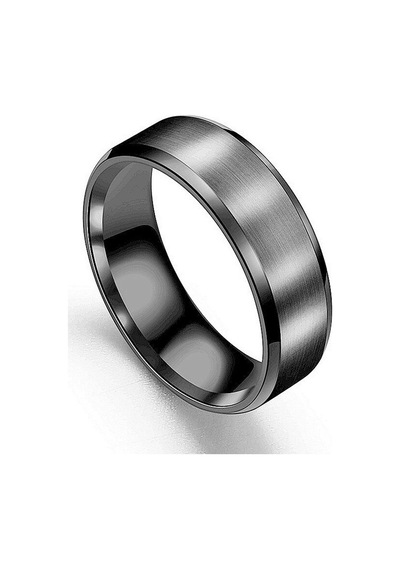 6Mm Köşeli Düz Model Çelik Alyans Yüzük Cl30 553621063