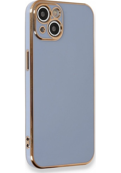 Apple Uyumlu iPhone 13 Kılıf Luxury Seri Kamera Korumalı Silikon Kapak