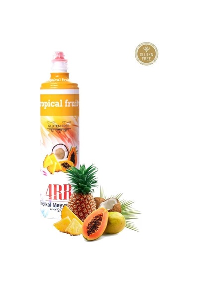 4rr Tropikal Meyve Püresi Doğal, Katkısız, Glutensiz Lezzet, 750 Ml