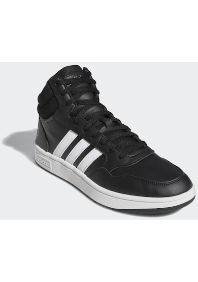 Adidas Gw3020 Hoops 3.0 Mıd Erkek Günlük Spor Ayakkabısı Siyah