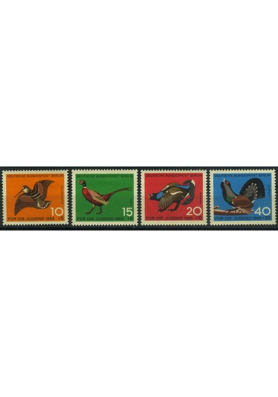 Koleksiyon Pulları, 1965,berlin Federal Almanya ,4 Pul Damgasız Tam Seri,n11-74