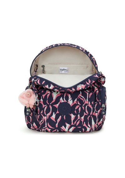 Kipling City Zip S Küçük Boy Sırt Çantası Desenli Çok Renkli