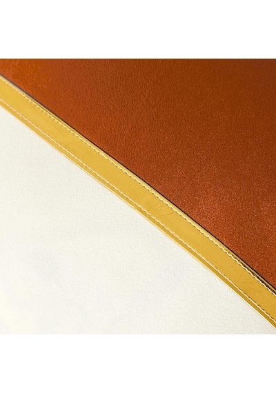 4 Paket Sonbahar Dekoratif Kırlent Kılıfları 45 X 45 Cm Oturma Odası Kanepe Yatak İçin, Sert Turuncu Ve Beyaz Kadi Diğer