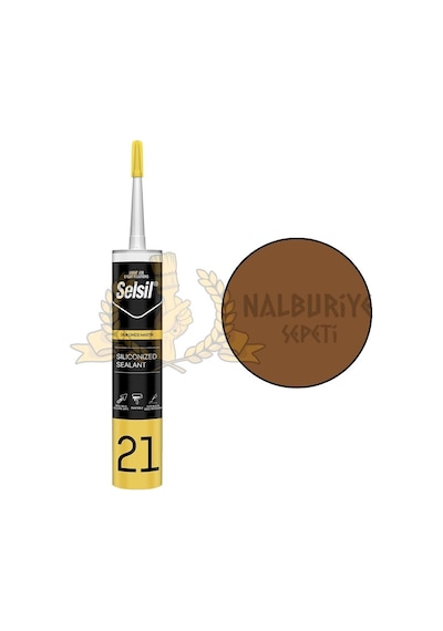 Selsil Silikonize Mastik ALTIN MEŞE 500 gr. Altınmeşe Altınmeşe