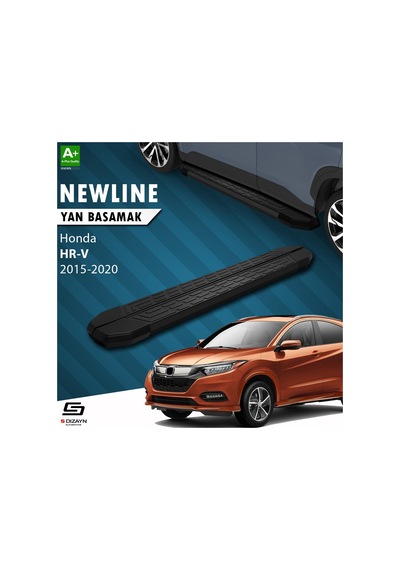 S-dizayn Honda Hr-v 2 Newline Siyah Yan Basamak 173 Cm 2015-2020 A+ Kalite