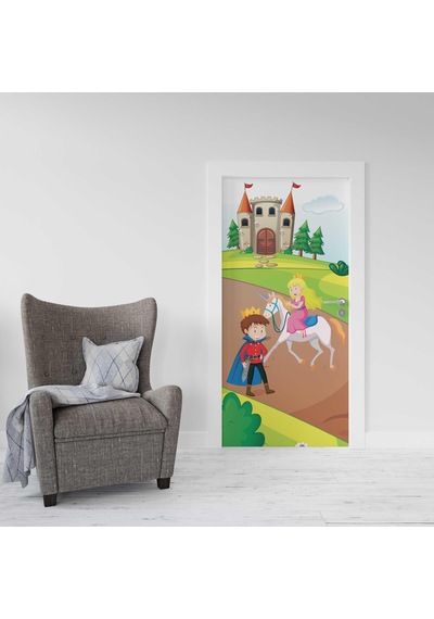 Kapı Giydirme Kapı Sticker Folyosu Şato