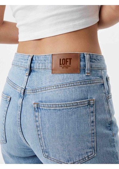 LOFT Bella Regular Fit Kadın Pantolon Lf2042524 Q1.v1 Denim
