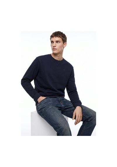 Mustang Lacivert Erkek Sweatshirt M4wm-swt-1982