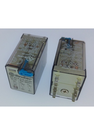 Finder Röle 55329012.0040 Soket Montaj AgNi 2CO 10A Kilitli Test